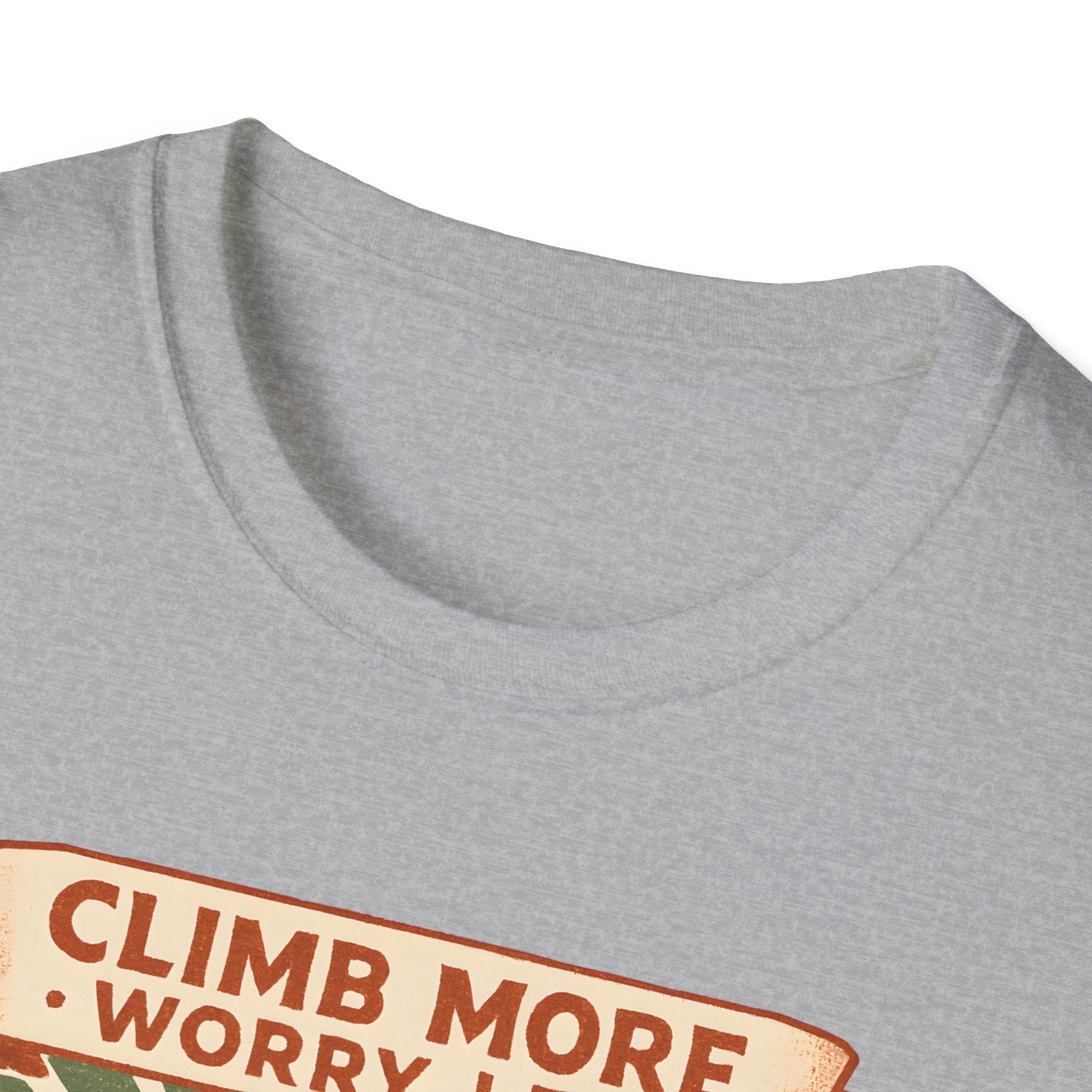 Climb More Worry Less Tee