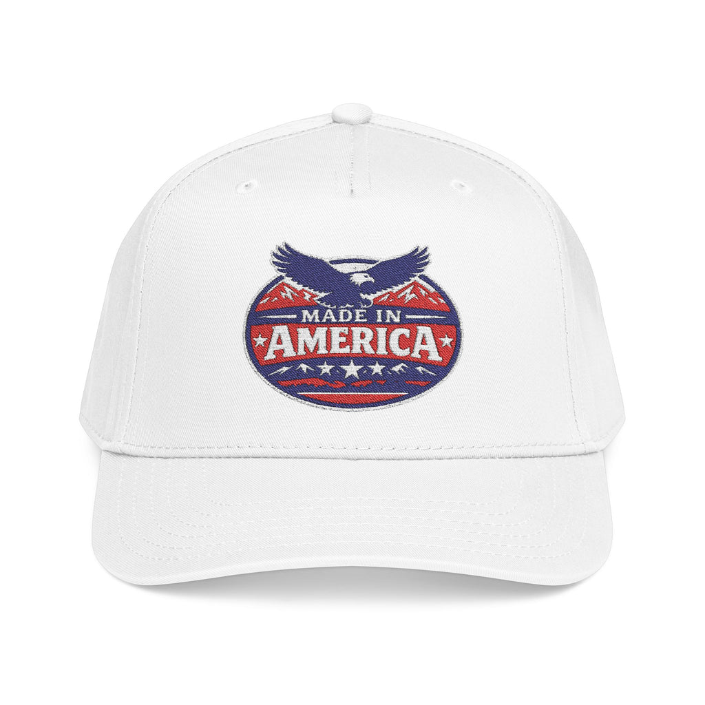 Made in America Baseball Cap - Patriotic Eagle Snapback
