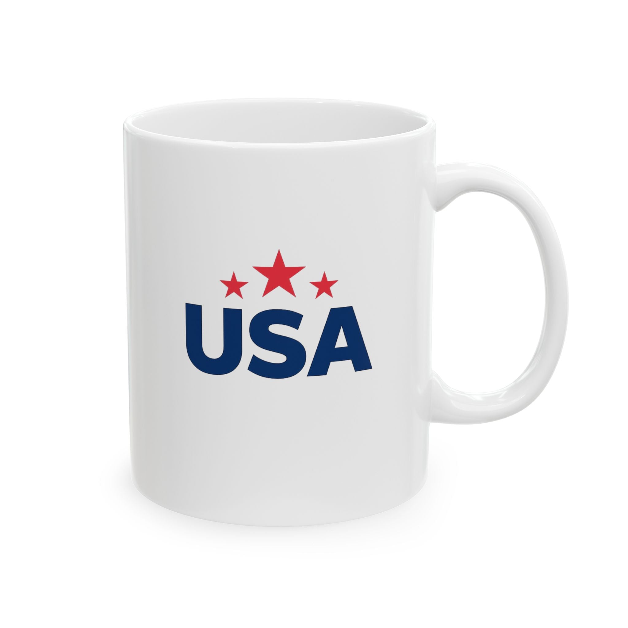 American Vibes Ceramic Mug — USA Flag Sunglasses Design (11oz & 15oz)