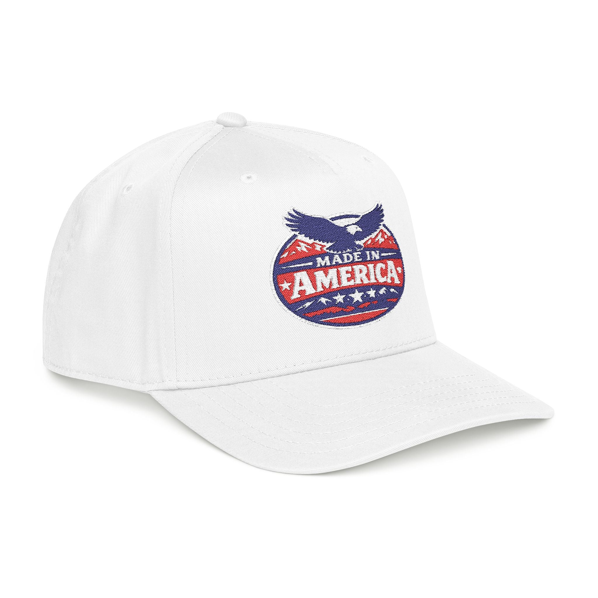 Made in America Baseball Cap - Patriotic Eagle Snapback
