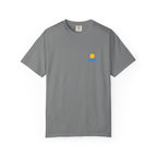 Sunrise Waves T-Shirt — Minimal Beach Pocket Graphic
