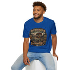 Dog Driving Club T‑Shirt — National Park Explorer Retro Pet Road Trip Tee