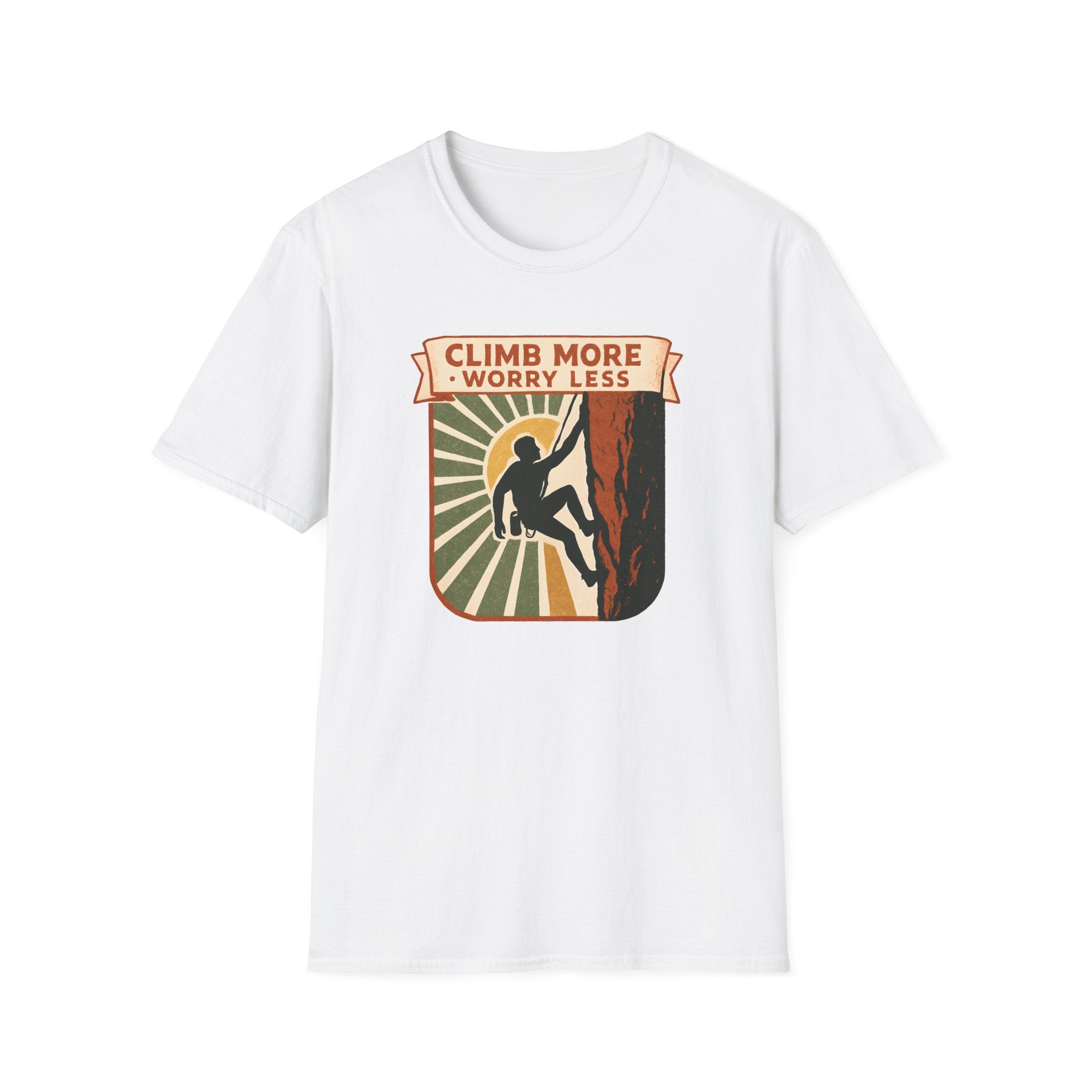 Climb More Worry Less Tee