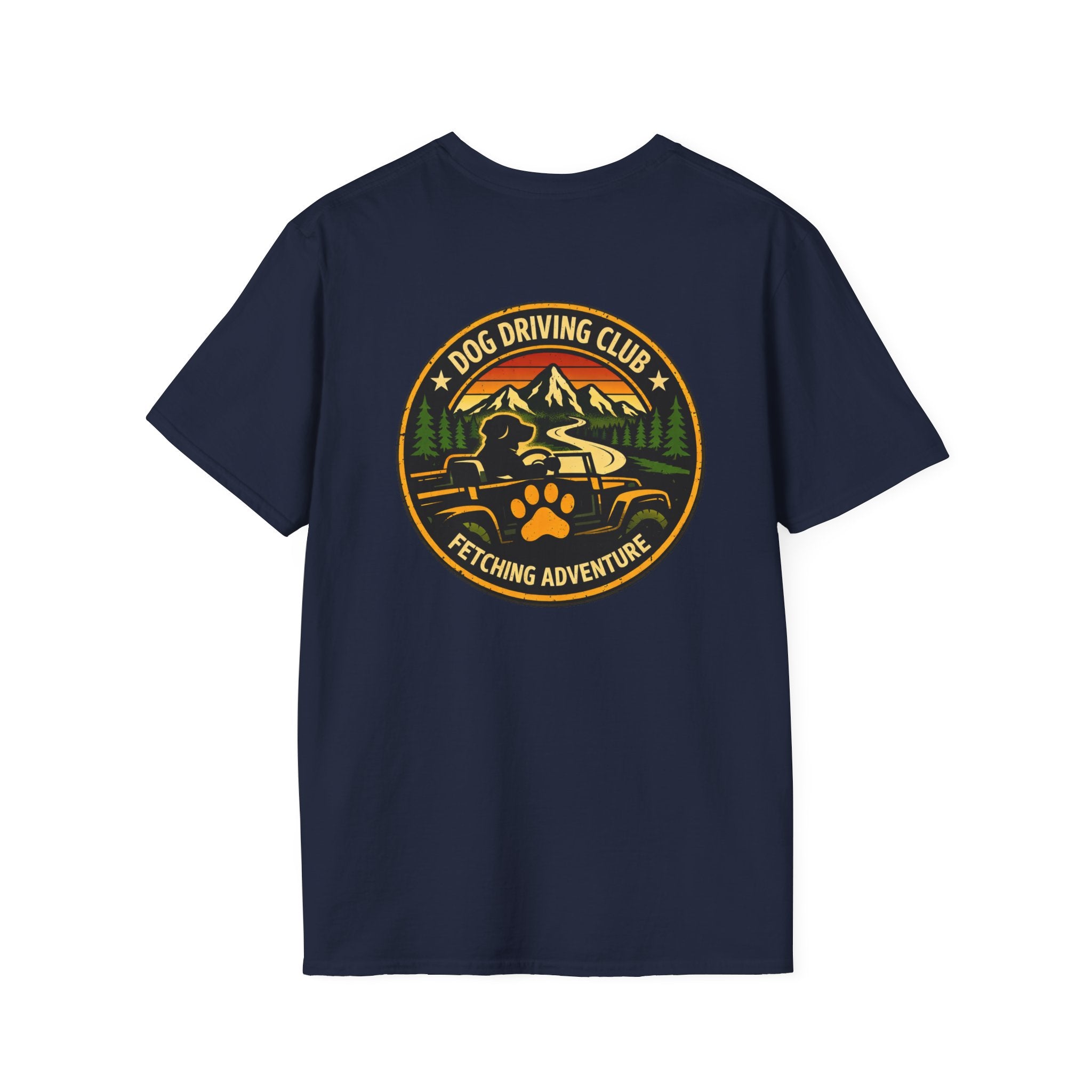 Muscle Car Cruiser T-Shirt — Retro Neon Night Rider Graphic Tee