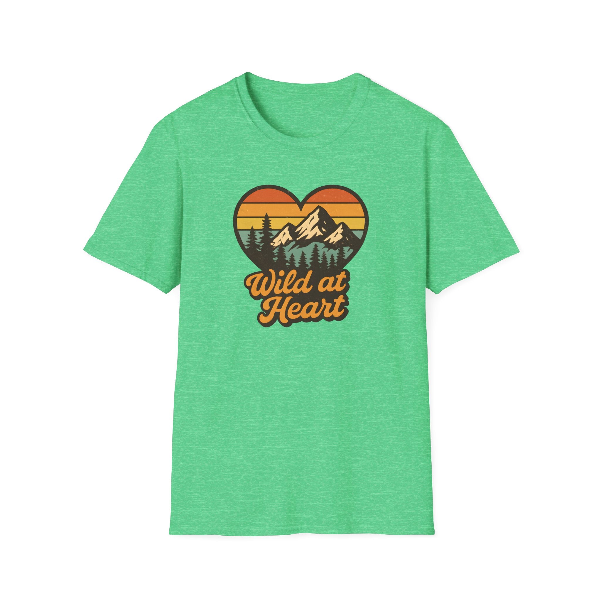 Wild at Heart Mountain Heart T-Shirt
