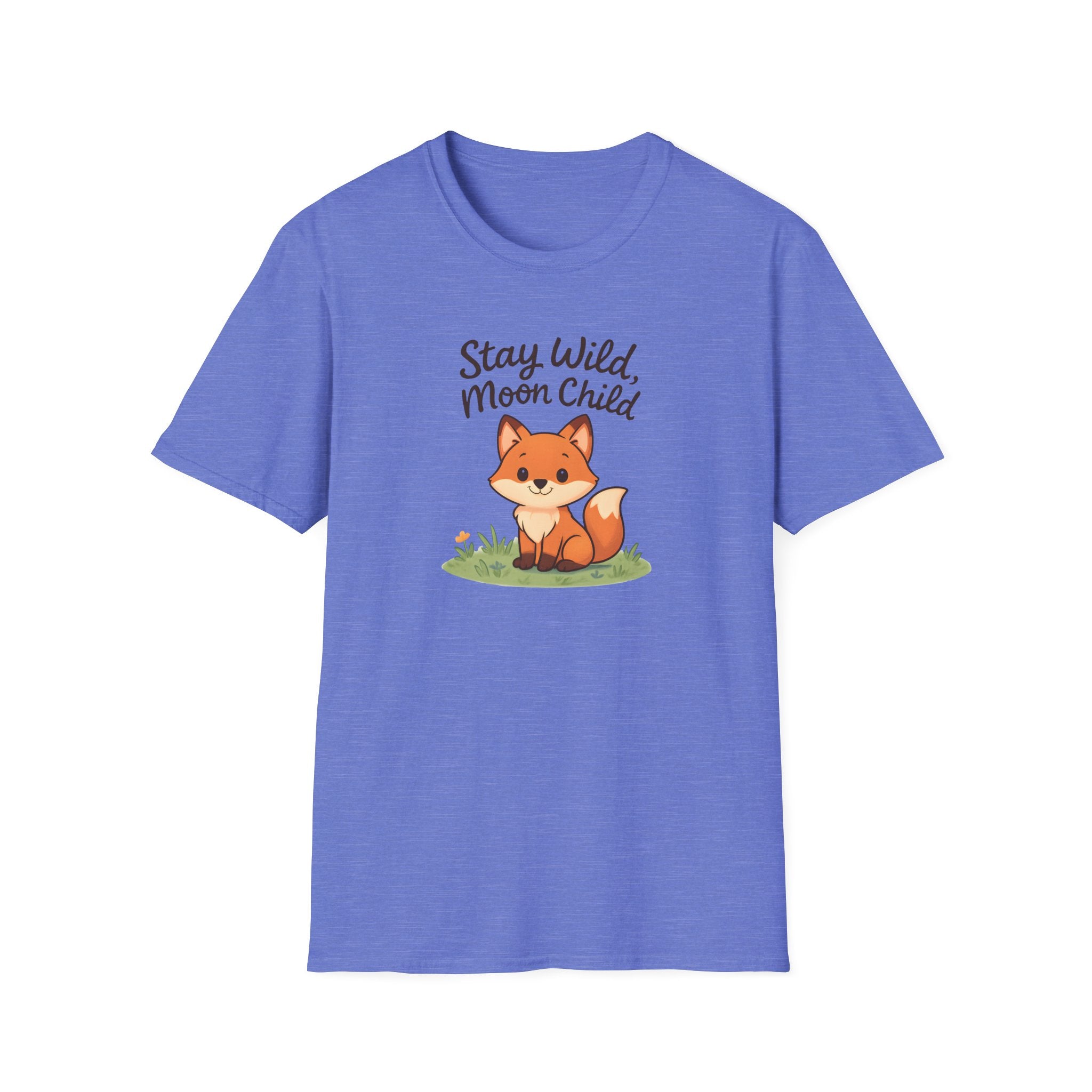 Stay Wild Moon Child Fox T-Shirt — Cute Woodland Animal Tee