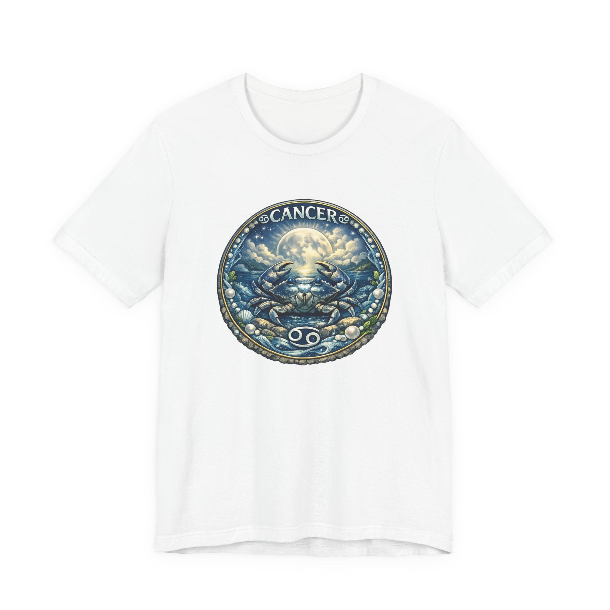 Cancer Zodiac Tee – Vintage Crab Astrology Tee (Cancer Symbol)