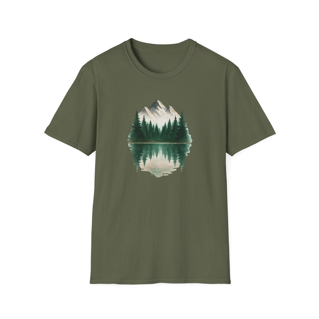 Mountain Reflection T-Shirt — Forest Lake Nature Tee