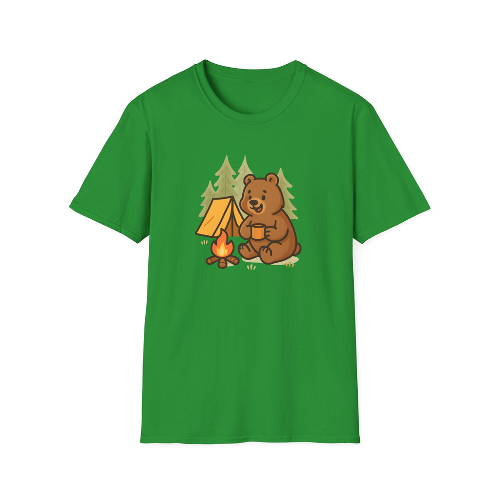 Bear at Campfire Tee