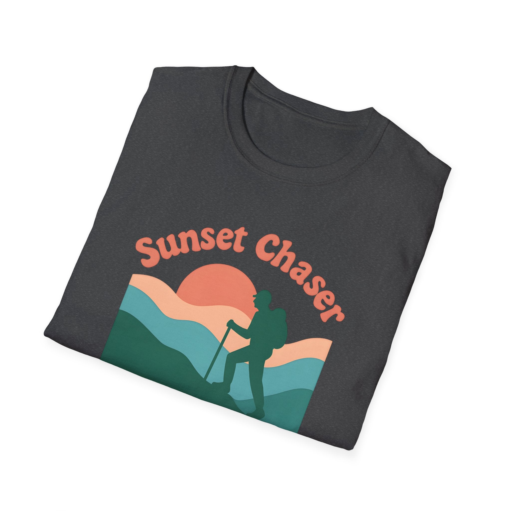 Hiker on Sunset Trail Tee
