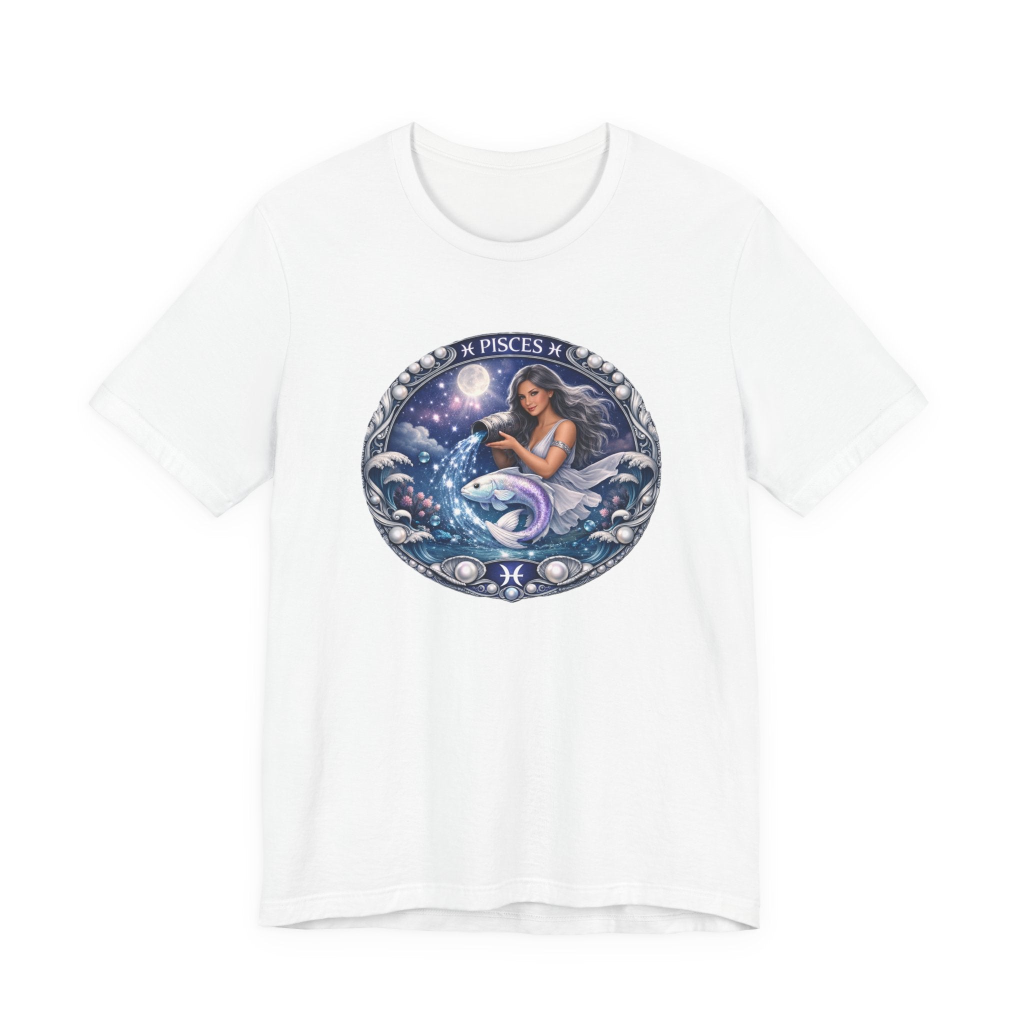 Pisces Zodiac Tee — Mystical Mermaid Astrology T-Shirt