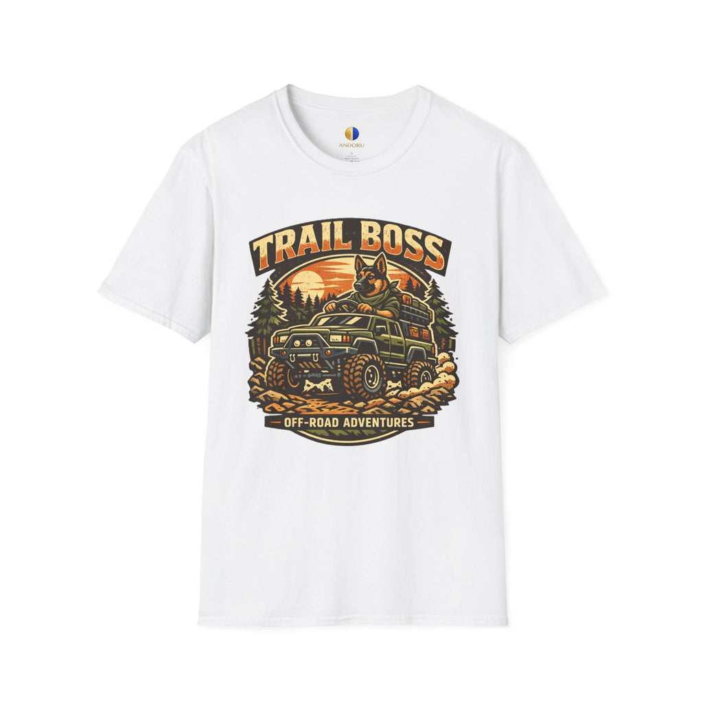 Trail Boss Off-Road T-Shirt — Adventure Jeep Graphic Tee
