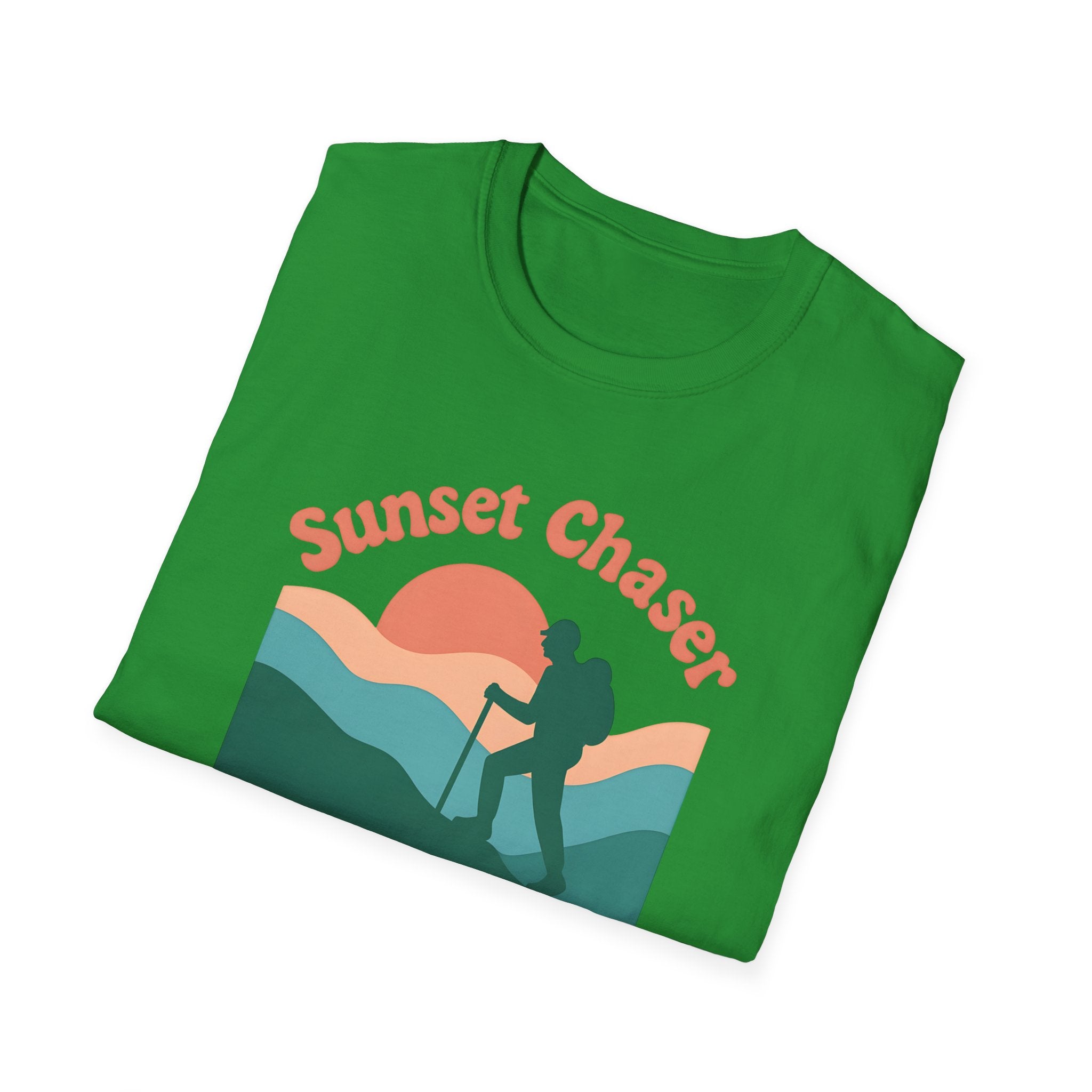 Hiker on Sunset Trail Tee