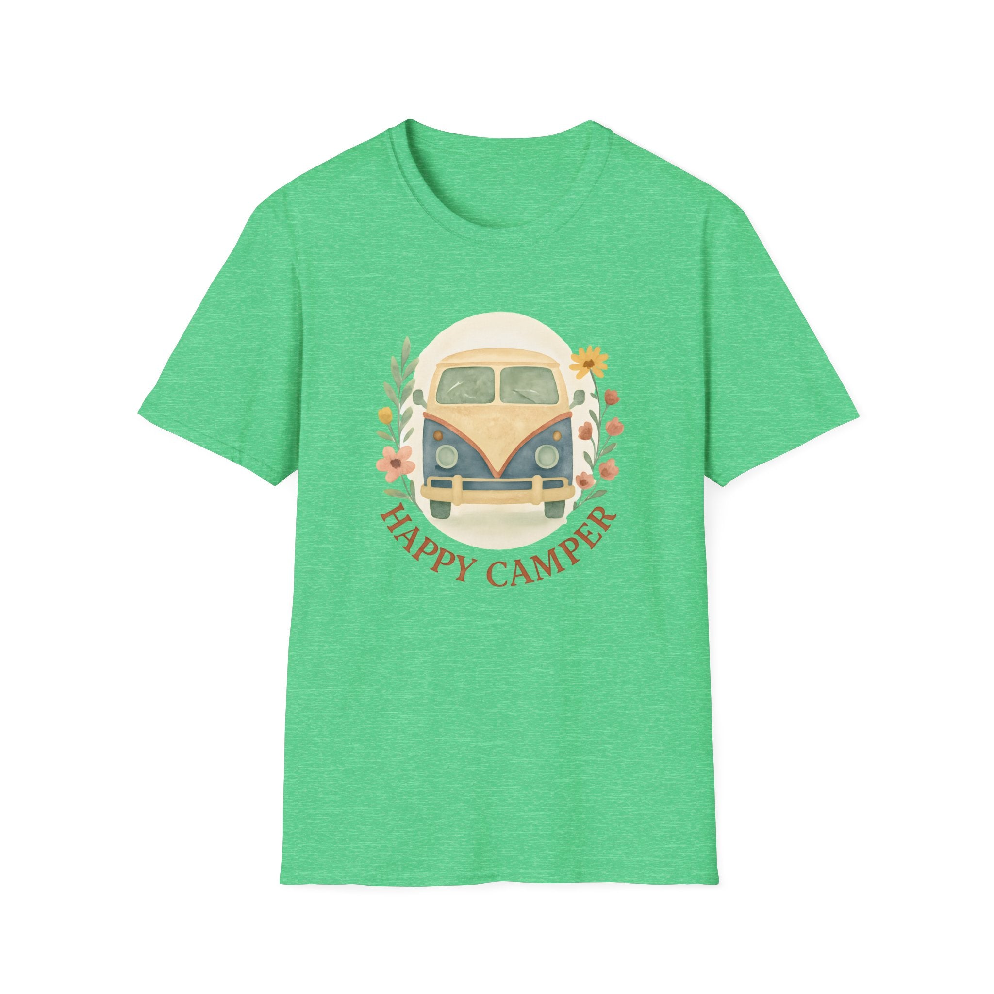 Floral Camper Van Tee