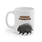 African Porcupine Coffee Mug – 11oz Ceramic Mug for Animals With Facts Series 1 Gifts