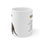 Aardvark Coffee Mug – 11oz Ceramic Mug for Animals With Facts Series 1 Gifts