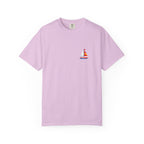 Sailboat Pocket T-Shirt — Colorful Minimal Nautical Tee
