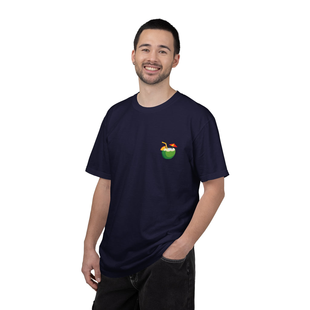 Coconut Cocktail Chest Pocket T-Shirt