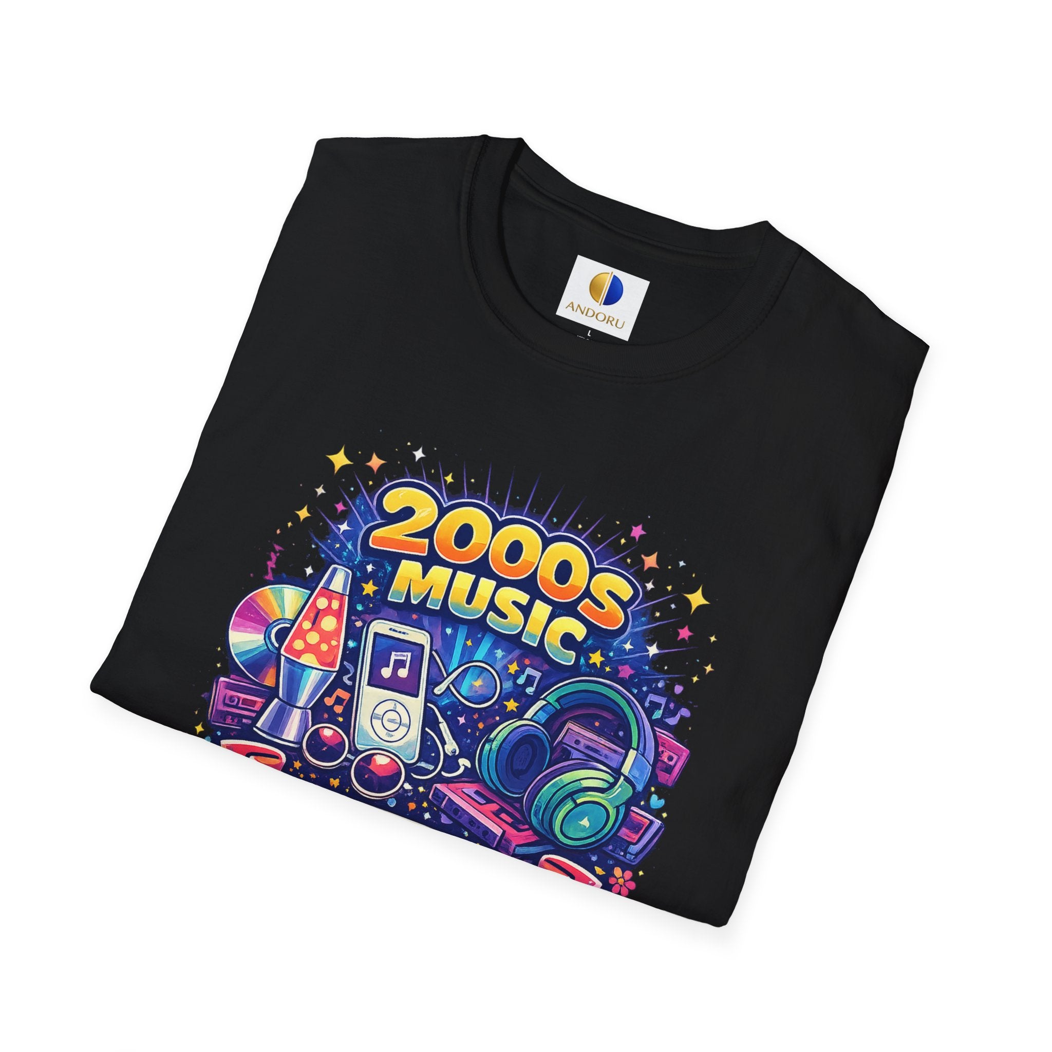 2000s Music T-Shirt — Retro Party All Night Graphic Tee
