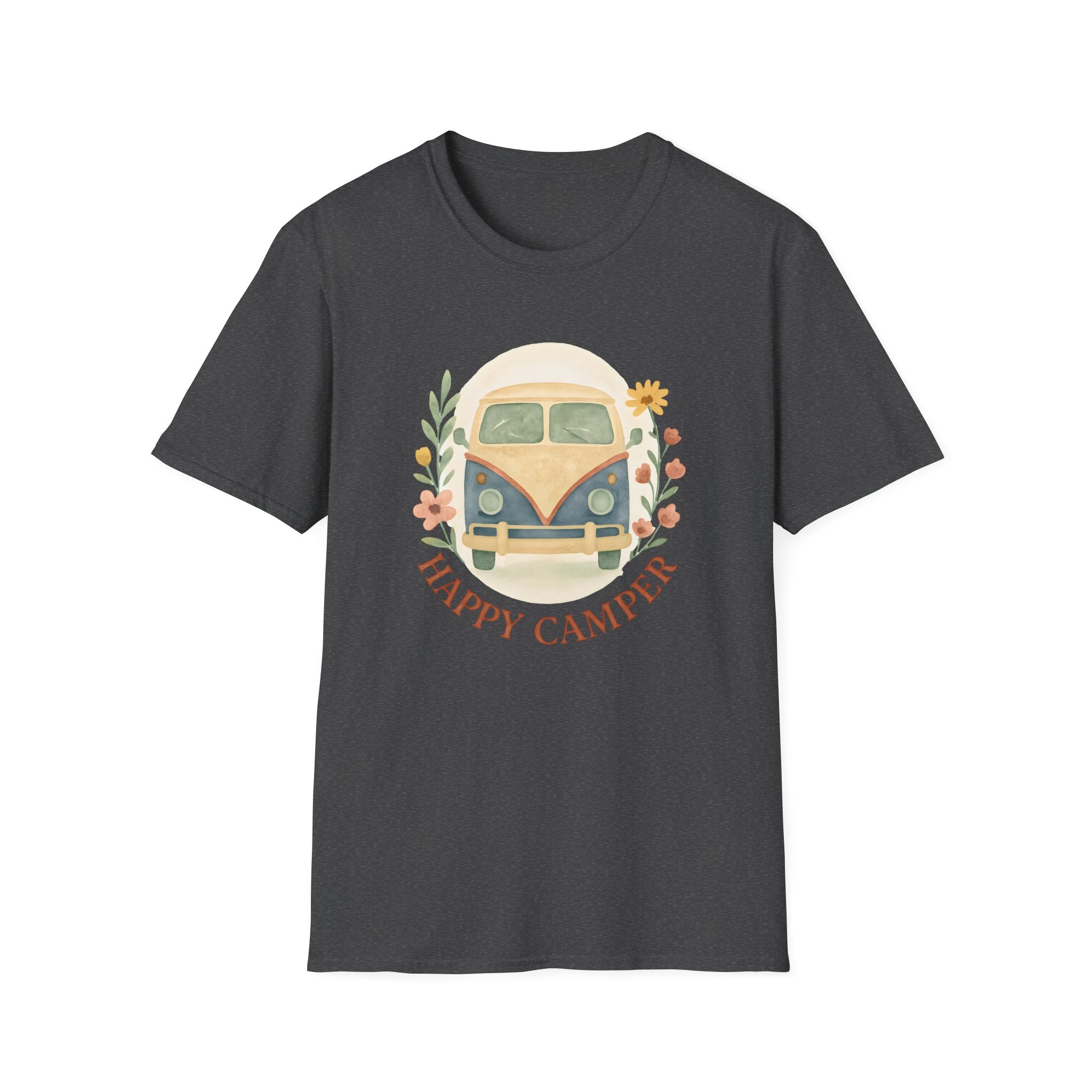 Floral Camper Van Tee