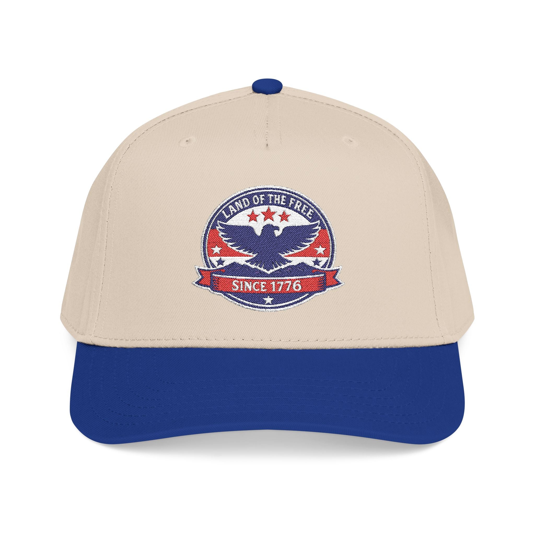 Patriotic Eagle Baseball Cap — Land of the Free Since 1776