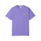 Sunrise Waves T-Shirt — Minimal Beach Pocket Graphic