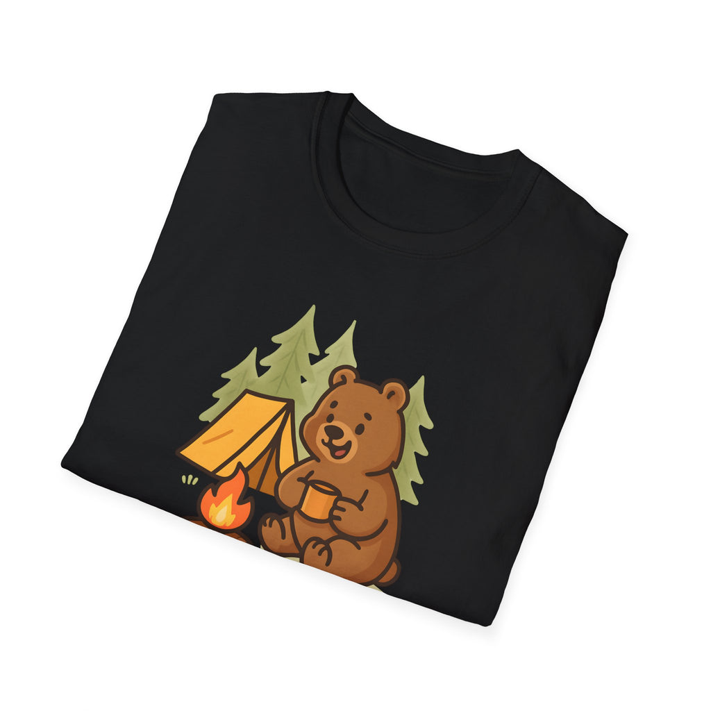 Bear at Campfire Tee