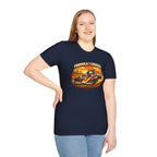 Formula 1 Cruiser T-Shirt — Vintage Racecar Graphic ("Greyhound On Board")