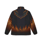 Women’s Phoenix Flame Puffer Jacket (AOP)