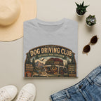 Dog Driving Club T‑Shirt — National Park Explorer Retro Pet Road Trip Tee