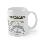 Markhor Coffee Mug – 11oz Ceramic Mug for Animals With Facts Series 2 Gifts