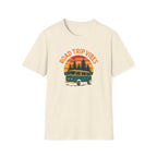 Road Trip Vibes T-Shirt — Retro Van Sunset Graphic
