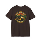 Camper Cruiser T-Shirt — Cute Corgi Van Life Graphic Tee for Camping Lovers