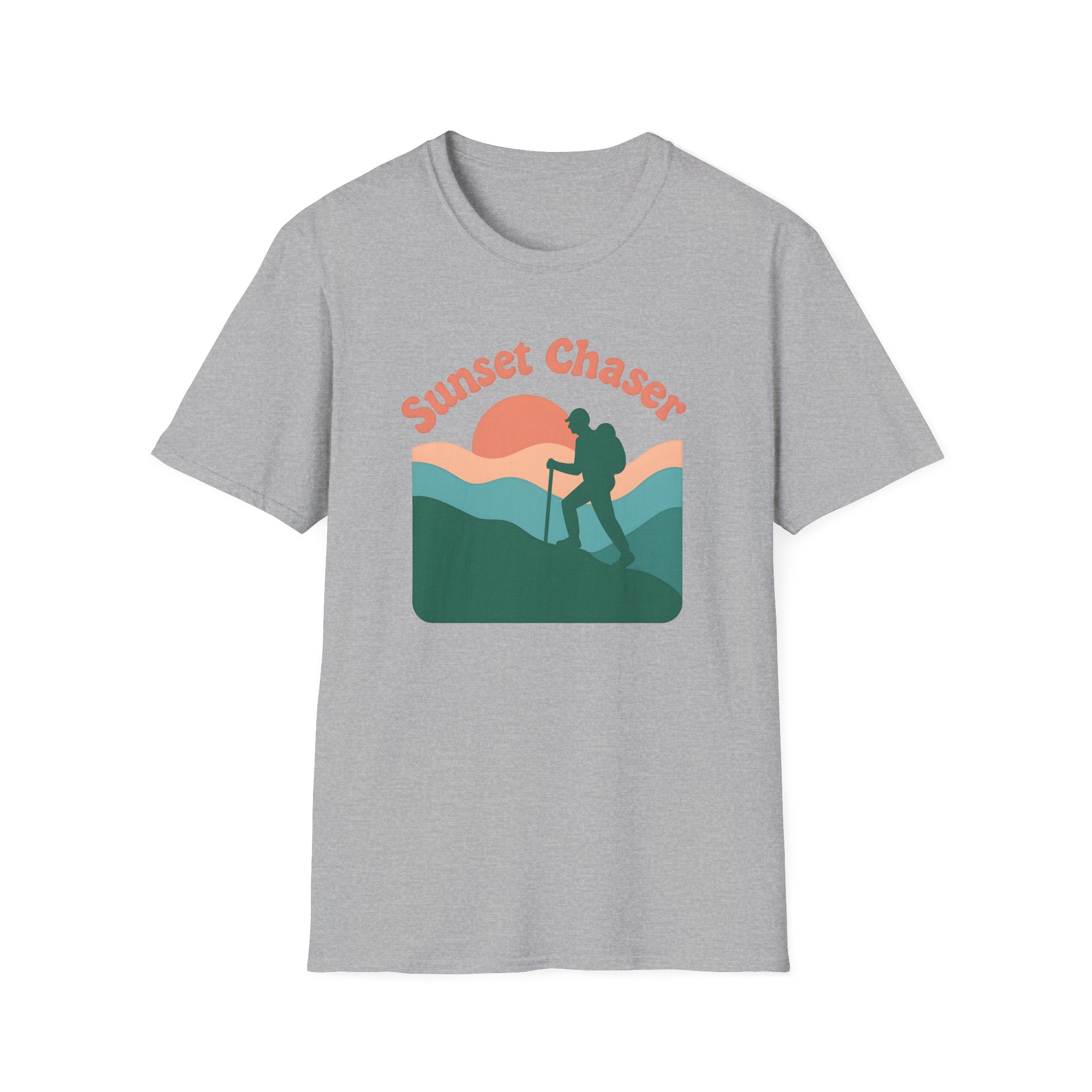 Hiker on Sunset Trail Tee