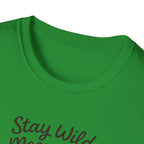 Stay Wild Moon Child Fox T-Shirt — Cute Woodland Animal Tee