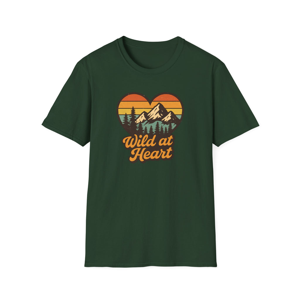 Wild at Heart Mountain Heart T-Shirt