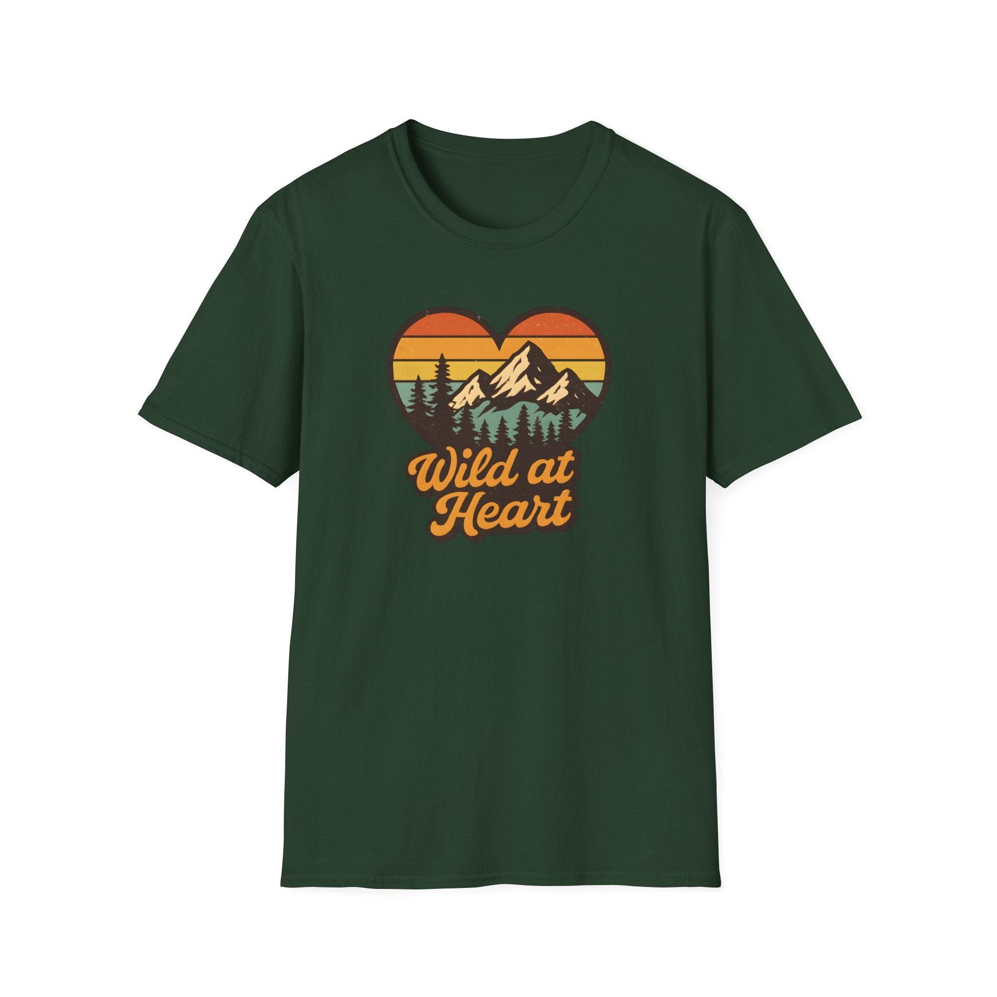 Wild at Heart Mountain Heart T-Shirt