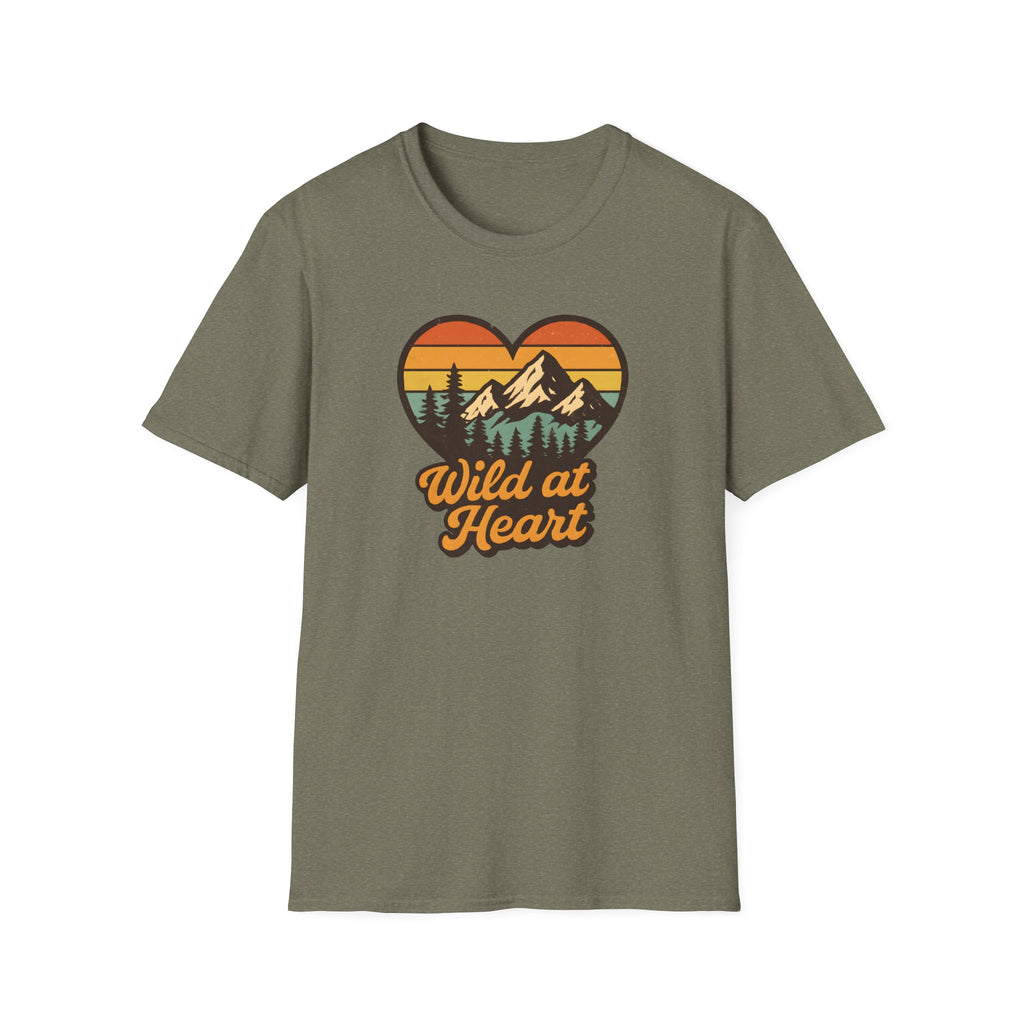 Wild at Heart Mountain Heart T-Shirt