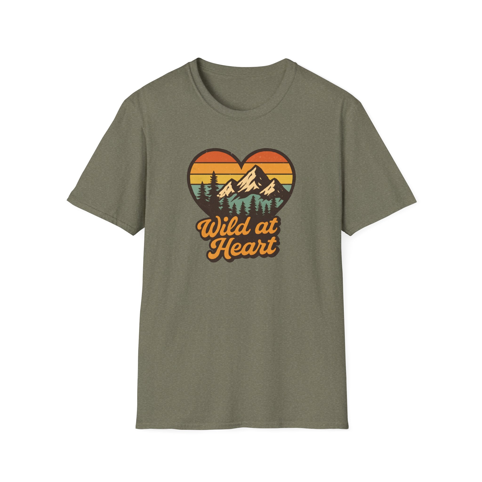 Wild at Heart Mountain Heart T-Shirt