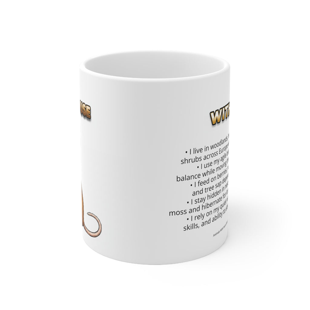 Dormouse Coffee Mug – 11oz Ceramic Mug for Animals With Facts Series 3 Gifts
