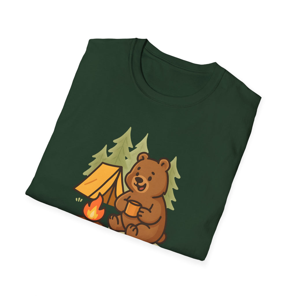 Bear at Campfire Tee