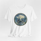 Cancer Zodiac Tee – Vintage Crab Astrology Tee (Cancer Symbol)