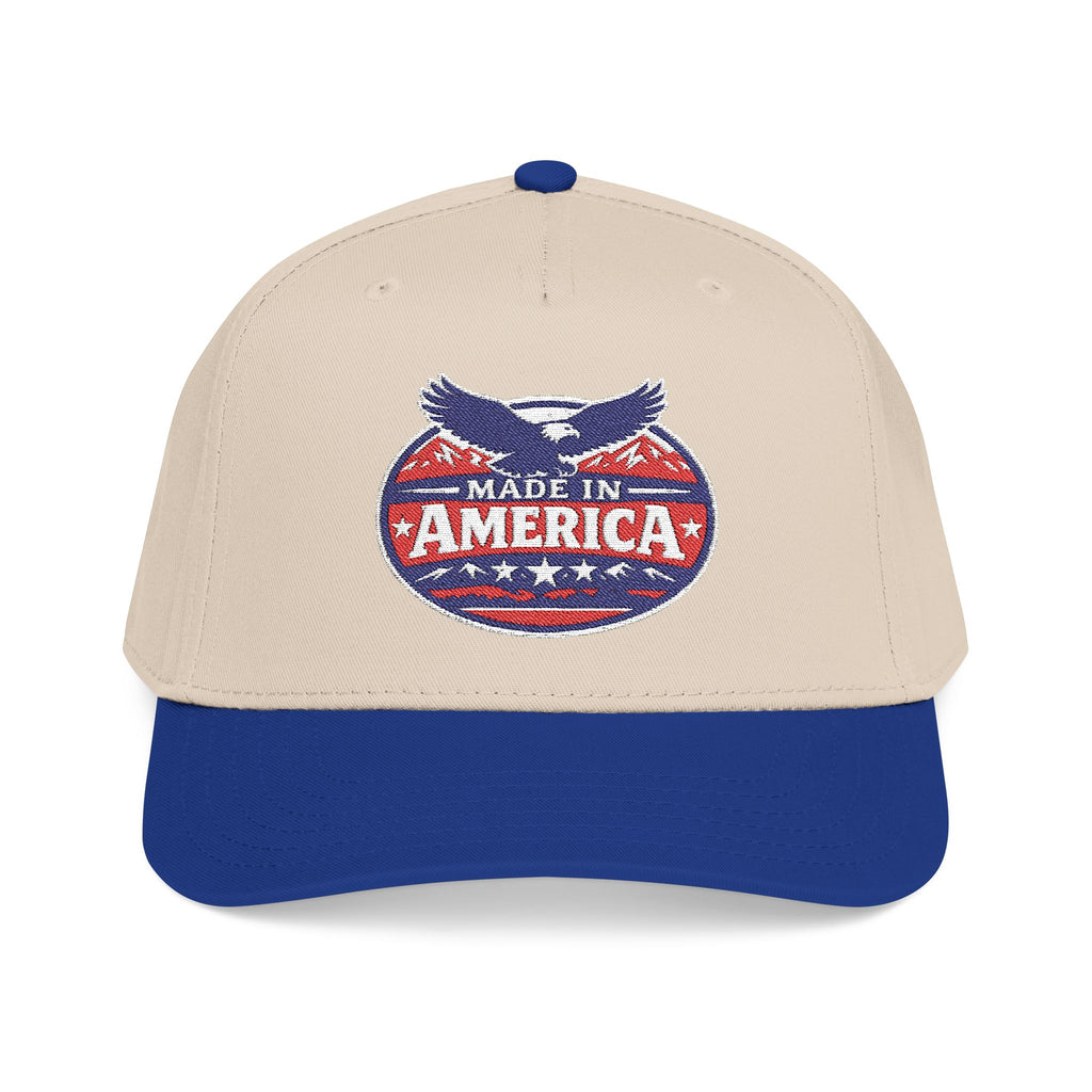 Made in America Baseball Cap - Patriotic Eagle Snapback