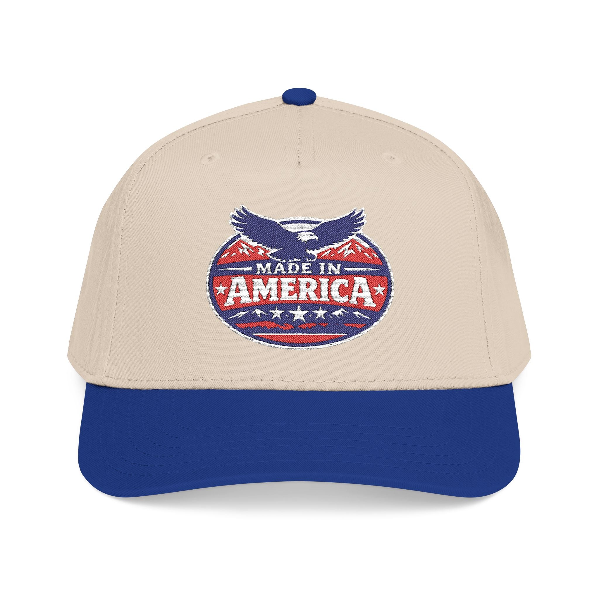Made in America Baseball Cap - Patriotic Eagle Snapback