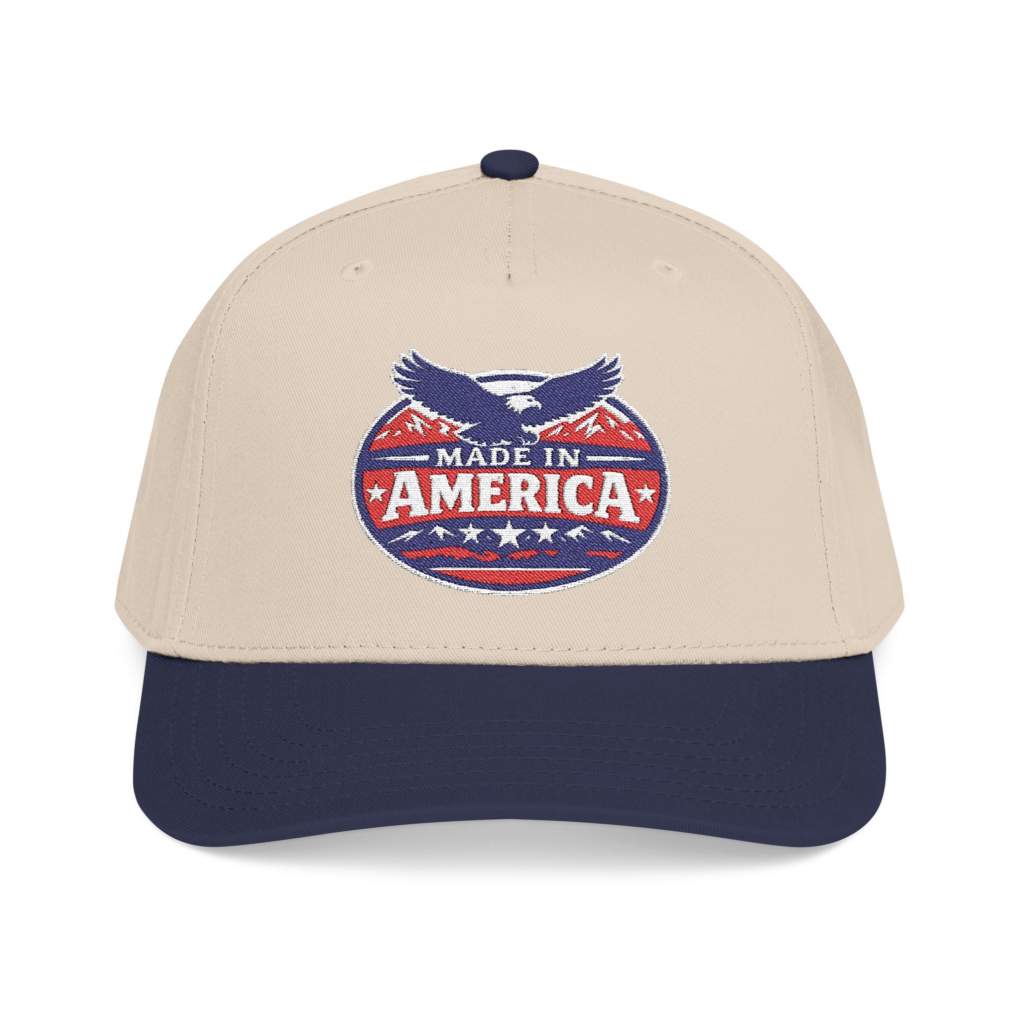 Made in America Baseball Cap - Patriotic Eagle Snapback