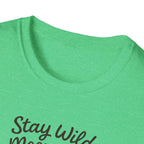 Stay Wild Moon Child Fox T-Shirt — Cute Woodland Animal Tee