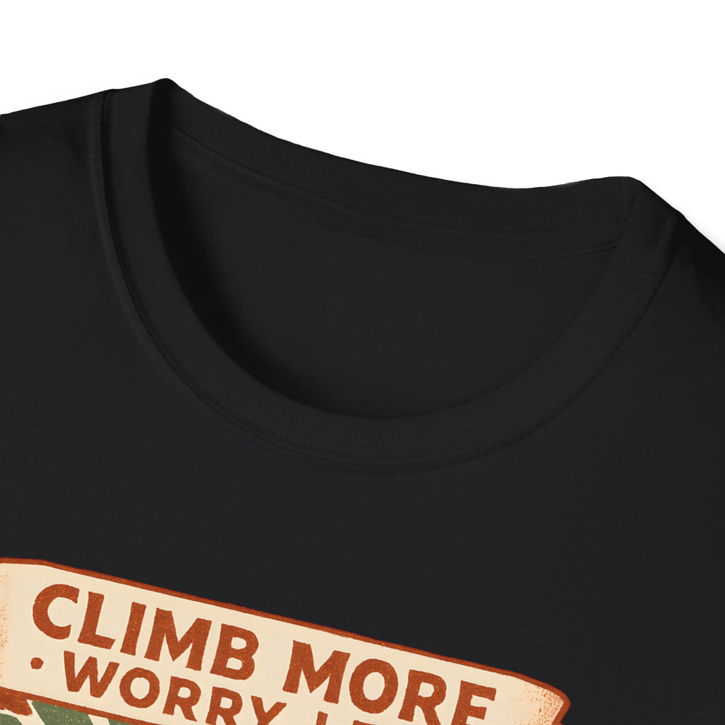 Climb More Worry Less Tee