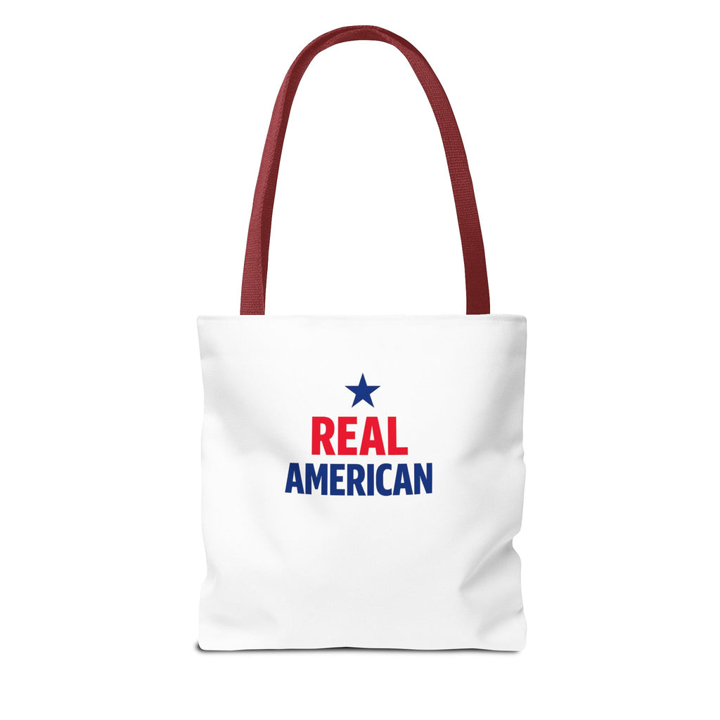 America Rules! Tote Bag — Patriotic Real American Graphic Tote