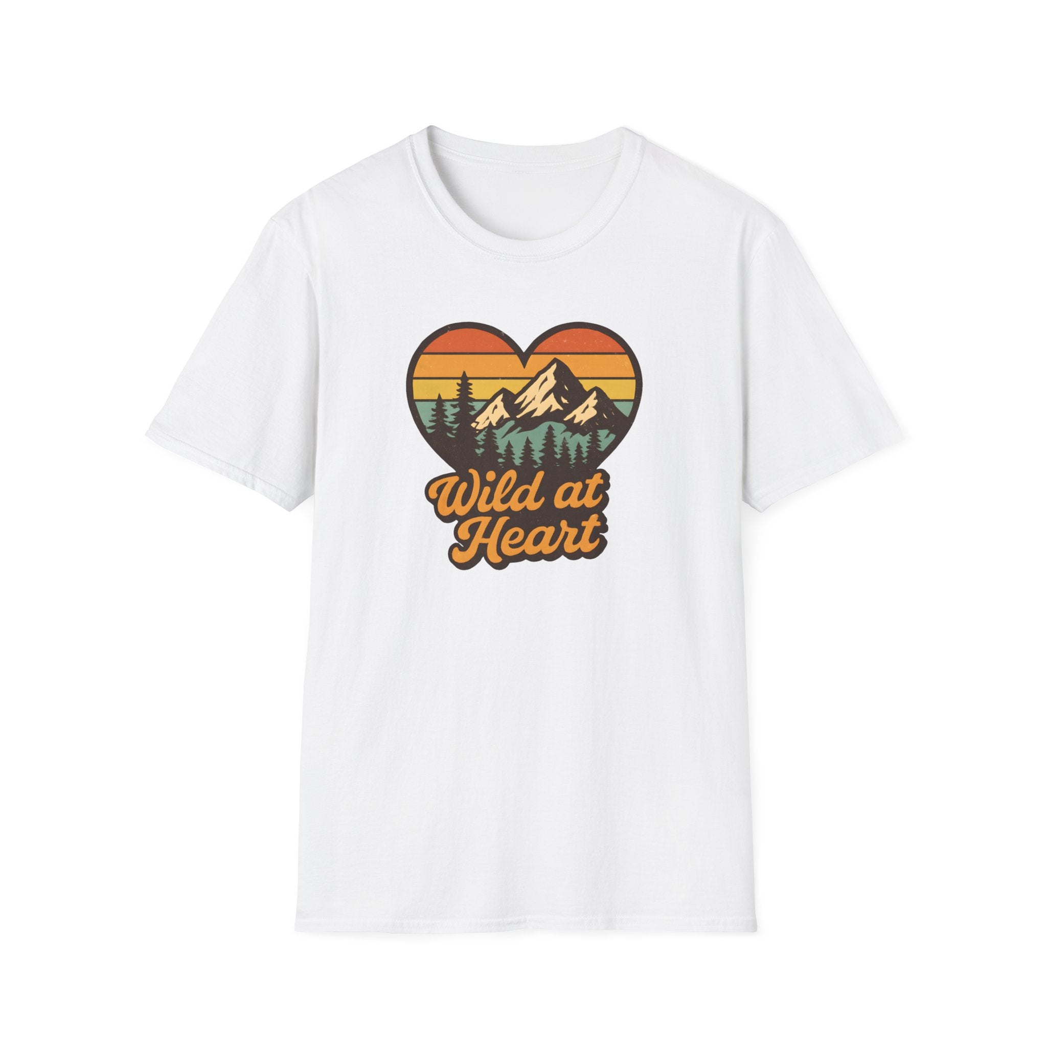 Wild at Heart Mountain Heart T-Shirt