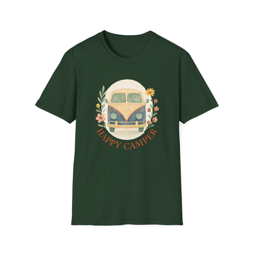 Floral Camper Van Tee